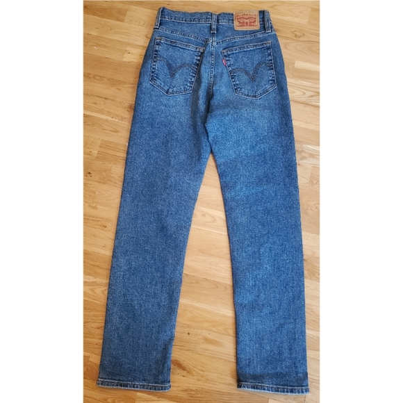 New Levi's WEDGIE STRAIGHT JEANS Size 25 & 29 - Picture 6 of 16